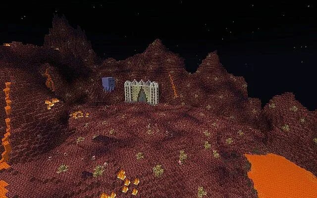Nether s follower framework. Netherex 1.12.2. большая база в майнкрафт. мини база в аду.