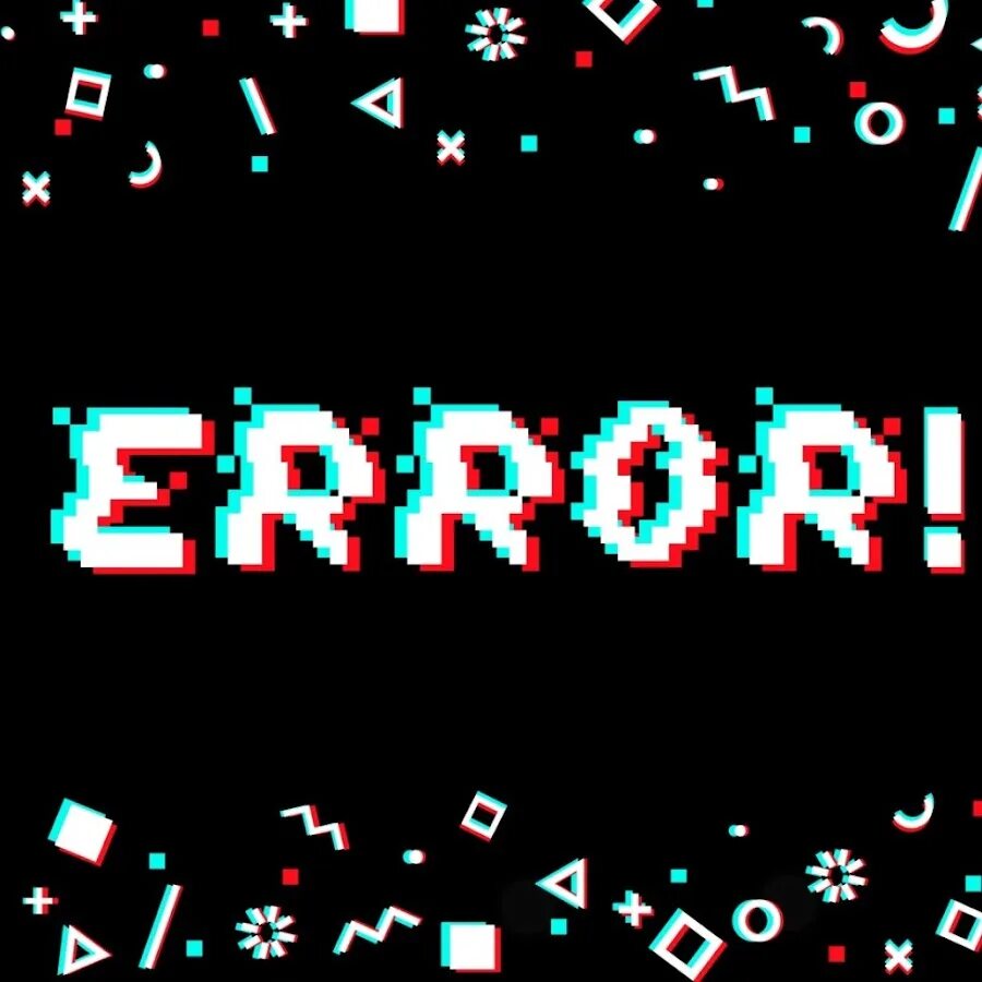 Vector error. Надпись эррор. error аватарка. надпись ошибка. error изображение.