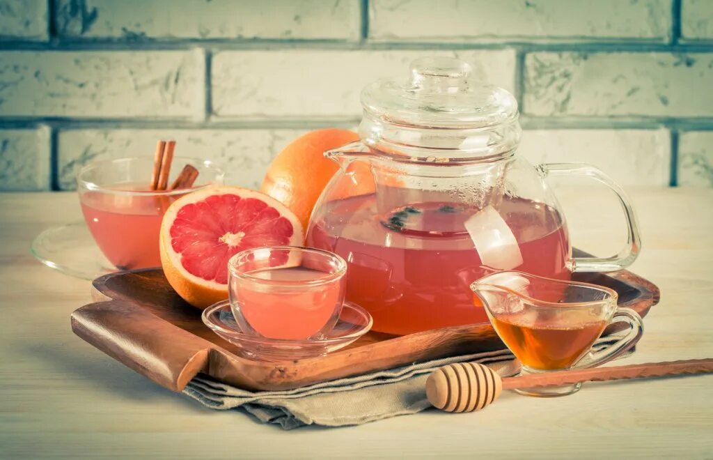 Грейпфрутовый чай. Чай грейпфрут лимон. Пунш манго маракуйя. Грейпфрутовый чай. Грейпфрут витамины.