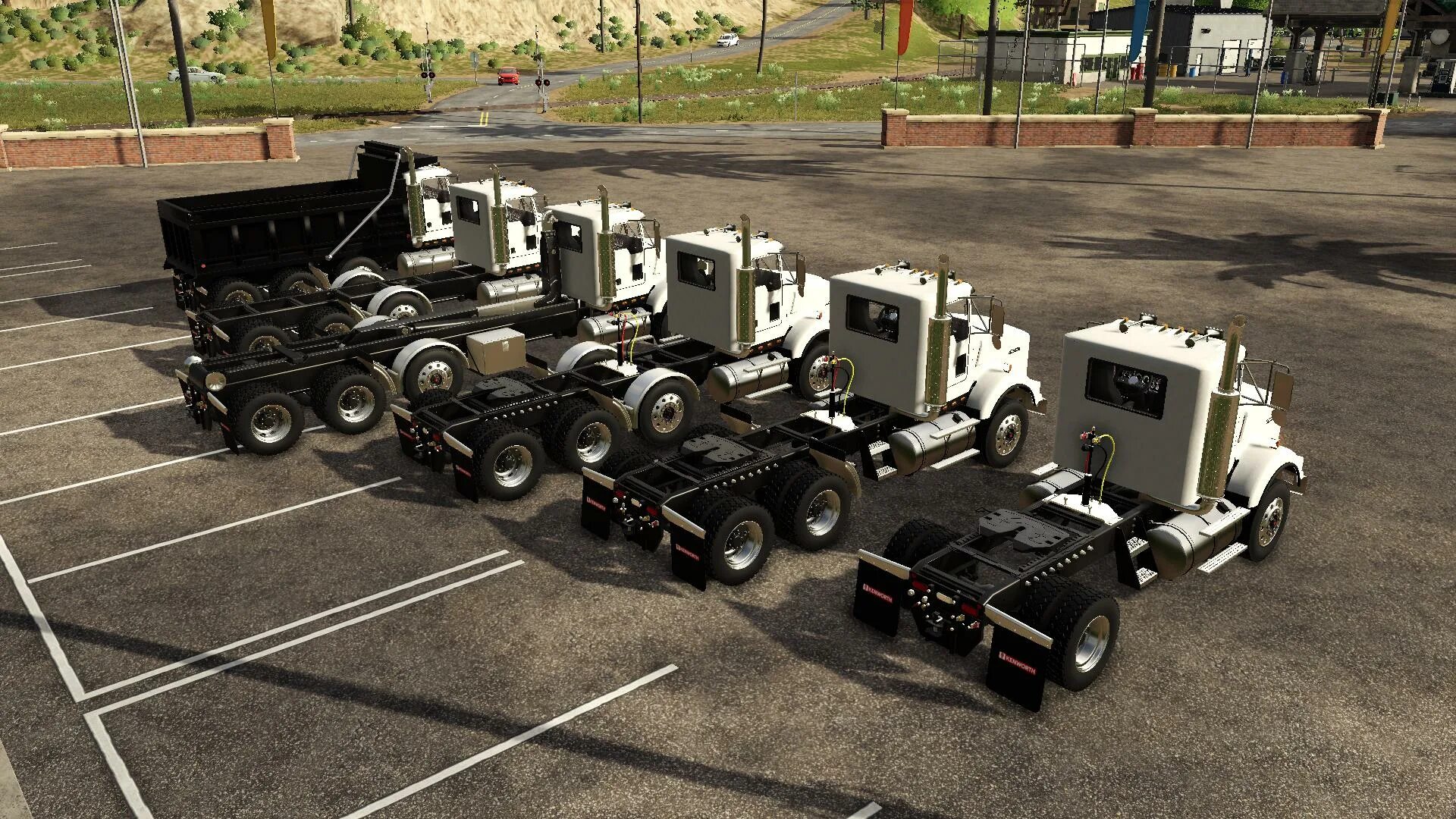 Fs19 тягач. Fs19 Trucks 6x6. FS 19 Kenworth. FS-19 Mods Kenworth t-800. Фарминг симулятор 22 моды машины