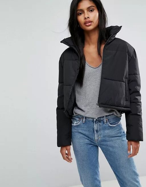 Модная черная куртка Модные пуховики зима 2020 2021: все тенденции Outfits invierno, Outfits, Eff