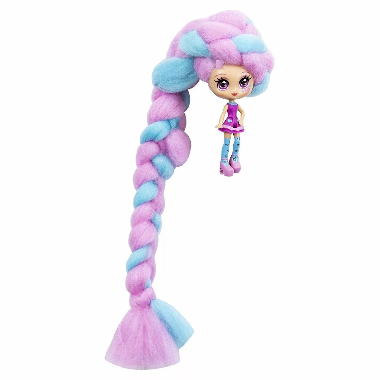 Игрушка с длинными волосами