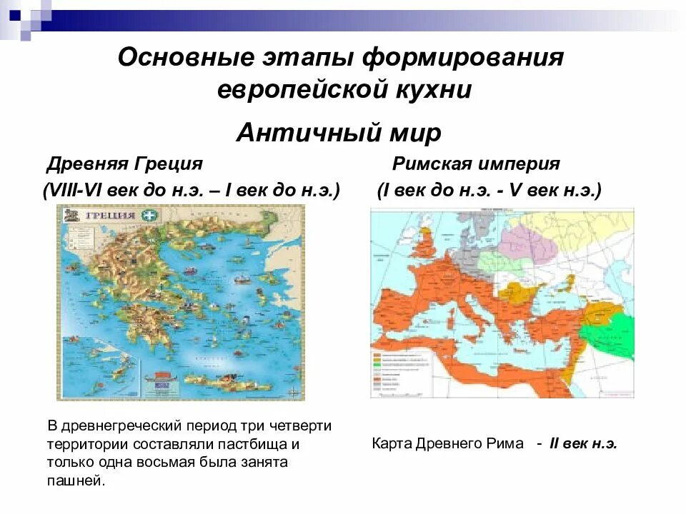 Этапы развития империи