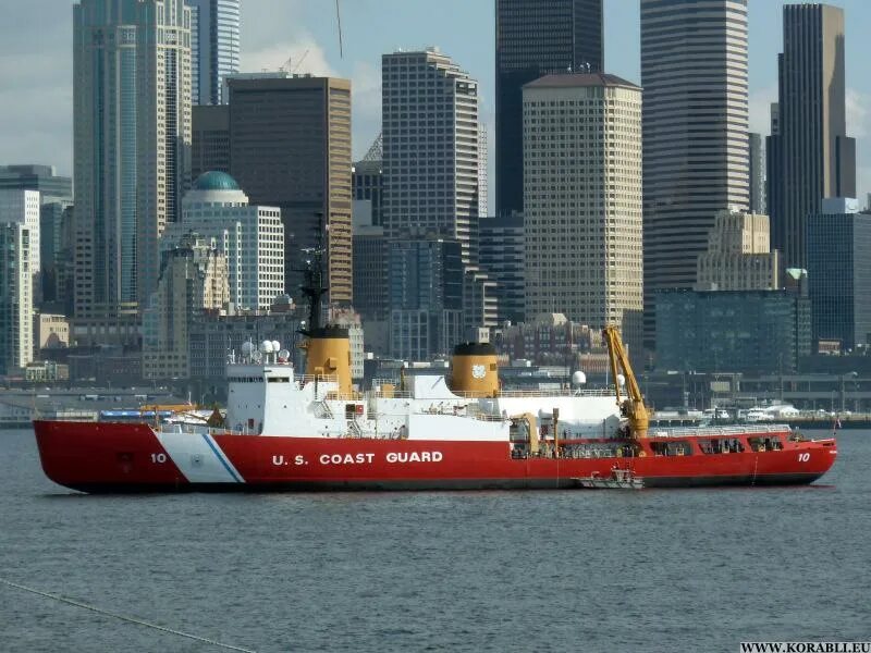 Ледокол Polar Star. НИС Норвегии. Американский ледокол. НИС США. Polar star