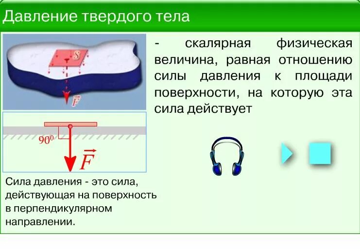 Давление рисунок физика 7 класс