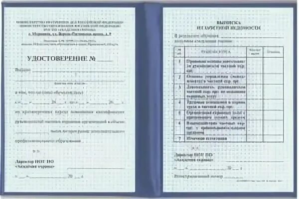 Квалификация 4 разряда