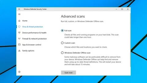 Получите приложение windows defender