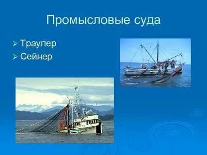 Районы плавания судов