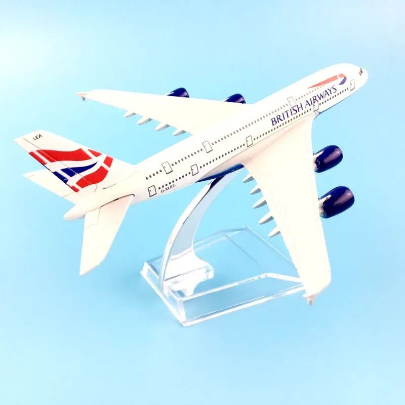 Металлическая модель самолета. А380 British Airways модель. Самолет подарок. Игрушечный самолет. Макет самолета для подарки.