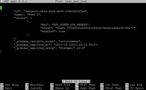 Linux env variables