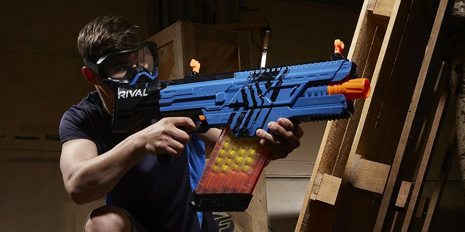Nerf rival. Бластер nerf райвал хаос синий (b3860121). nerf rival khaos красный. бластер nerf райвал хаос mxvi-4000 (b3858. nerf rival гарденс.