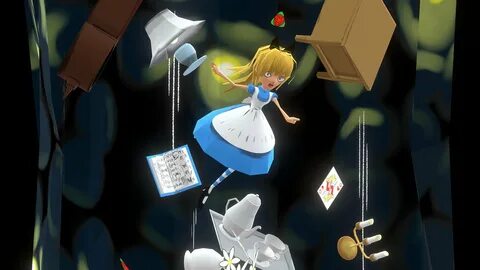 "Down the Rabbit Hole" - Alice in Wonderland - Download Free 3D m...
