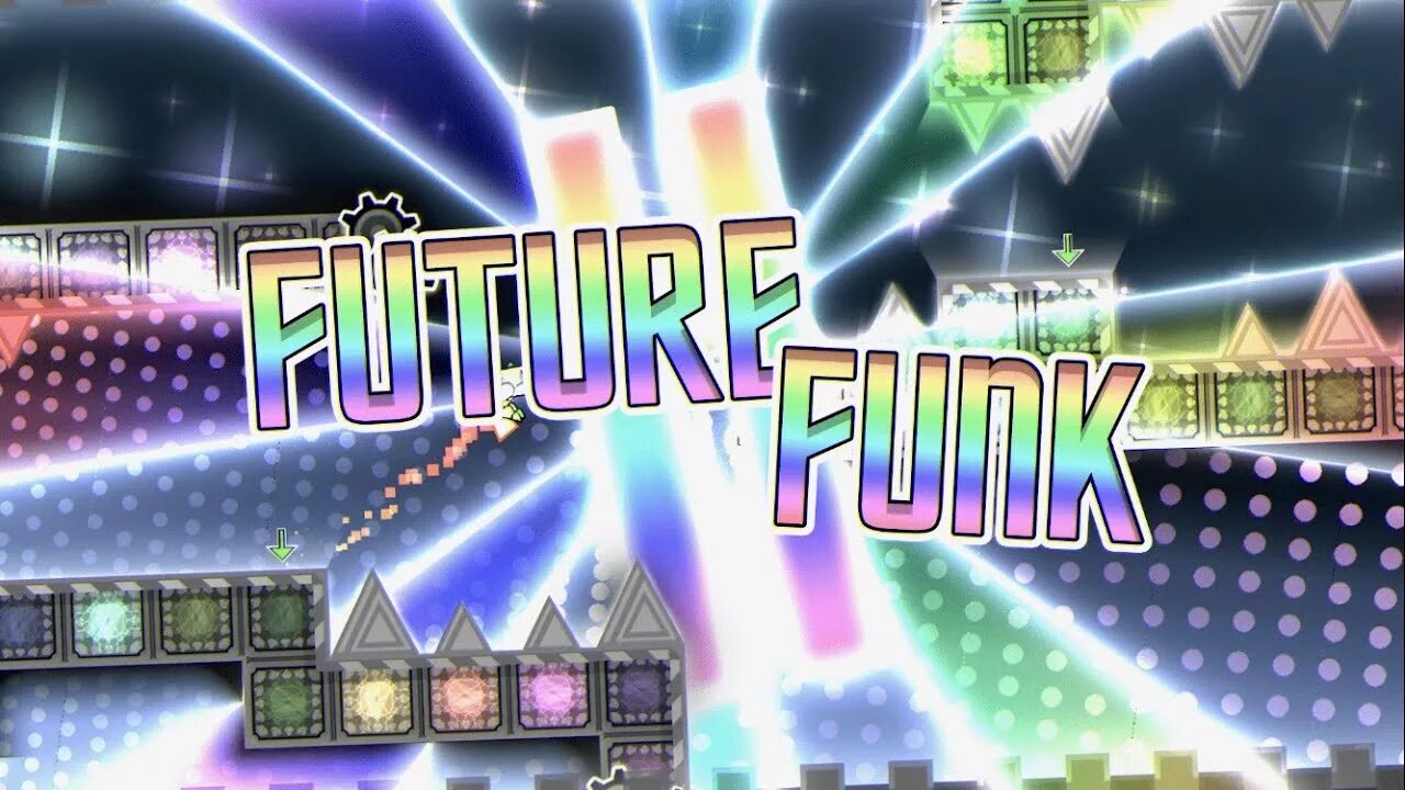 Future dash. Future funk gd. future funk geometry dash. future funk 2. future funk 100%.