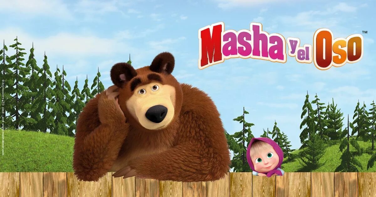 Маша effects. Маша and the Bear. Маша и медведь медведь. Маша и медведь заставка.