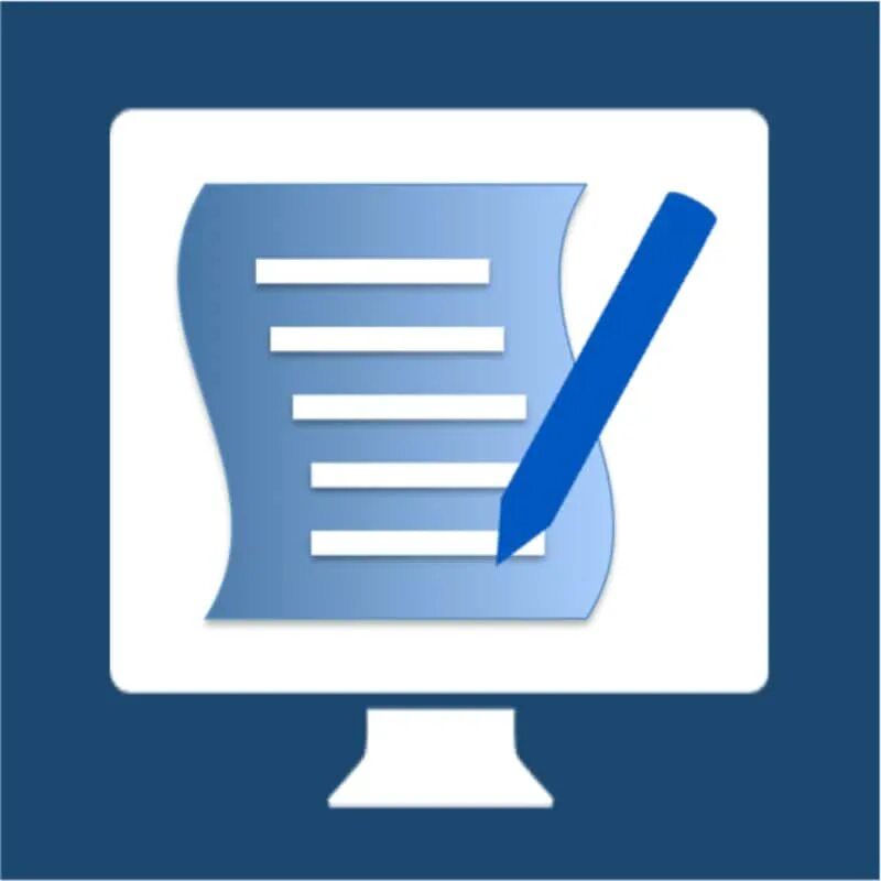 Doc editor. Текстовый редактор. документатор. иконка редактора апк. doc редактор дизайн.