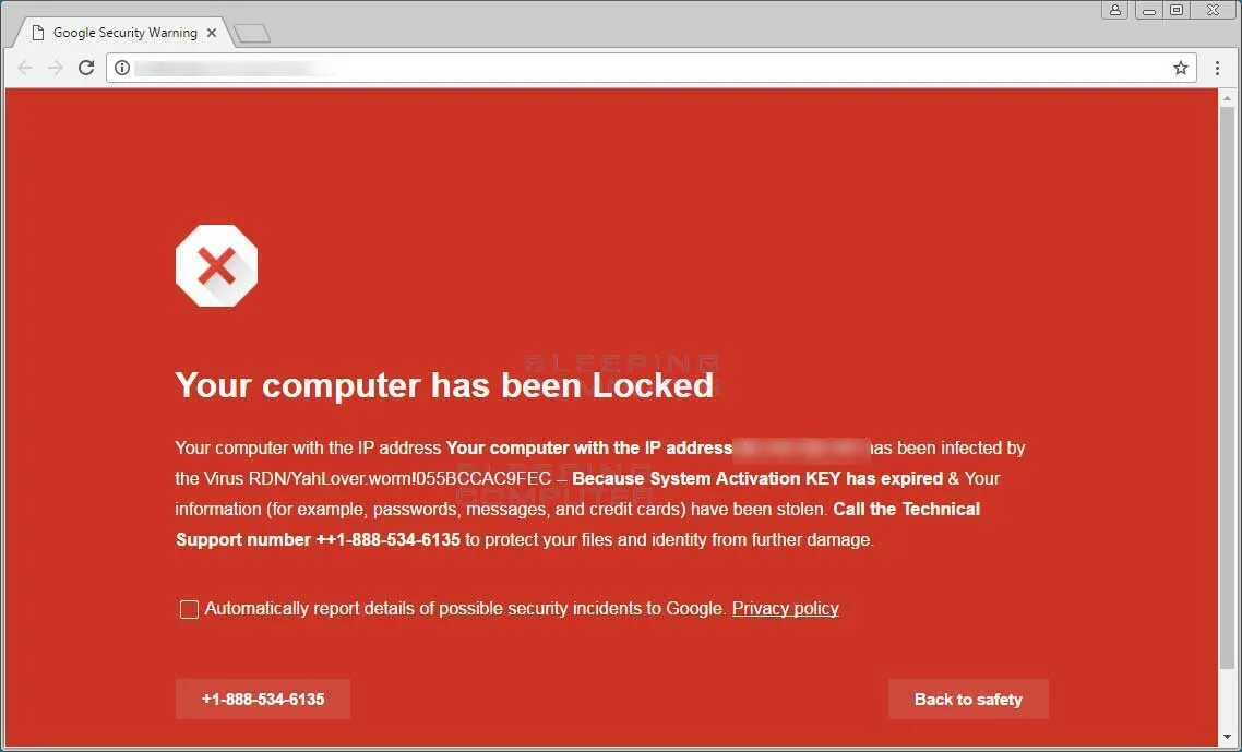 Cpu has been. Your computer has been locked. your computer. опасные сайты с вирусами. google-virus картинка.