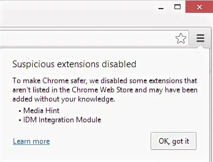 Php enable extension. Вредоносное расширение Chrome. ALVR Addon disabled. PROXYTUBE.