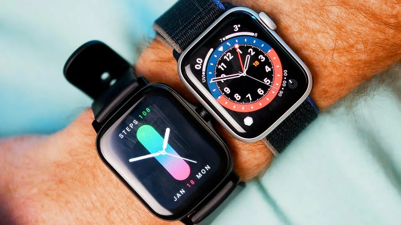 Рейтинг смарт часов xiaomi. Amazfit GTS 2 И Apple watch. Amazfit GTS 4 vs Apple watch. Amazfit GTS 2 vs Apple watch se. Умные часы Amazfit Band 7.