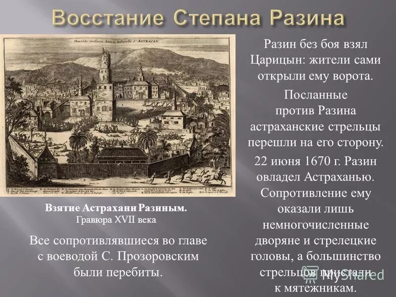 Взятие Астрахани войсками Степана Разина. 1671 Восстание Разина. Взятие Разиным Царицына. Взятие Астрахани Степаном Разиным. Восстание в царицыне