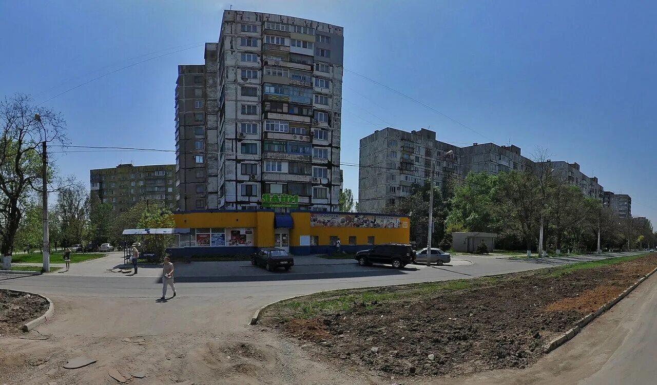 Панорама: ПУМБ, банкомат, банкомат, ул. Курчатова, 37, Мариуполь - Яндекс Карты