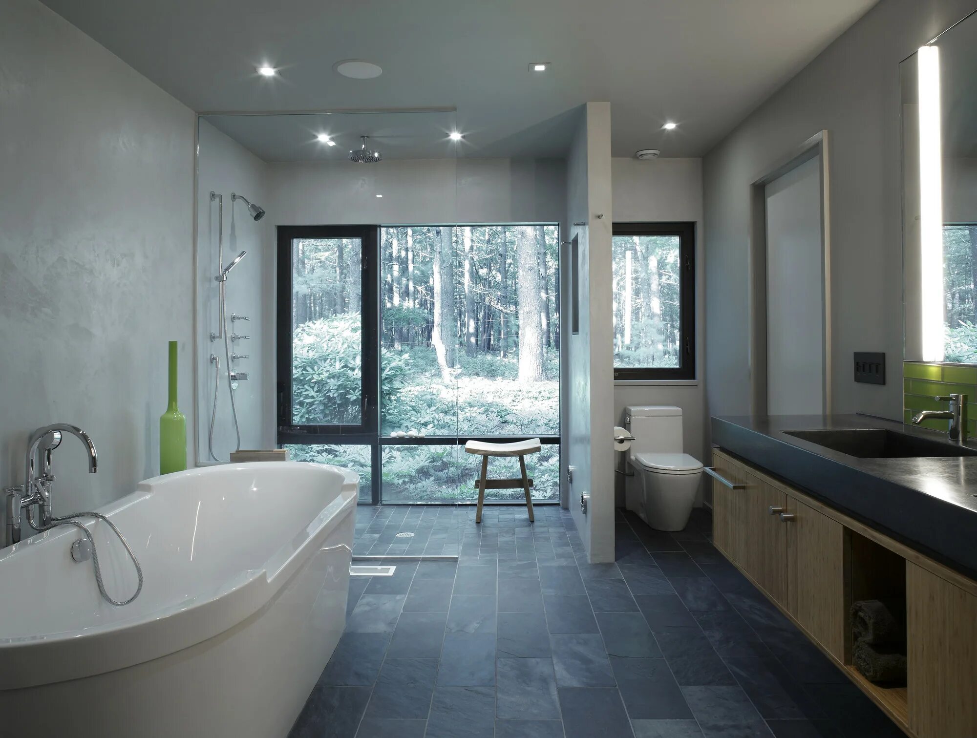 Cole Valley Residence by John Maniscalco Architecture Modern bathroom design, Mo