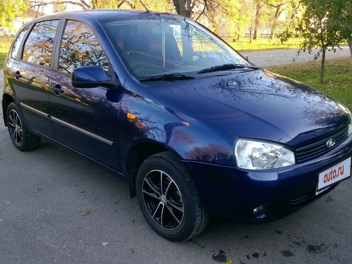 Lada Калина хэтчбек 1.6 бензиновый 2007 "Синее пламя" на DRIVE2