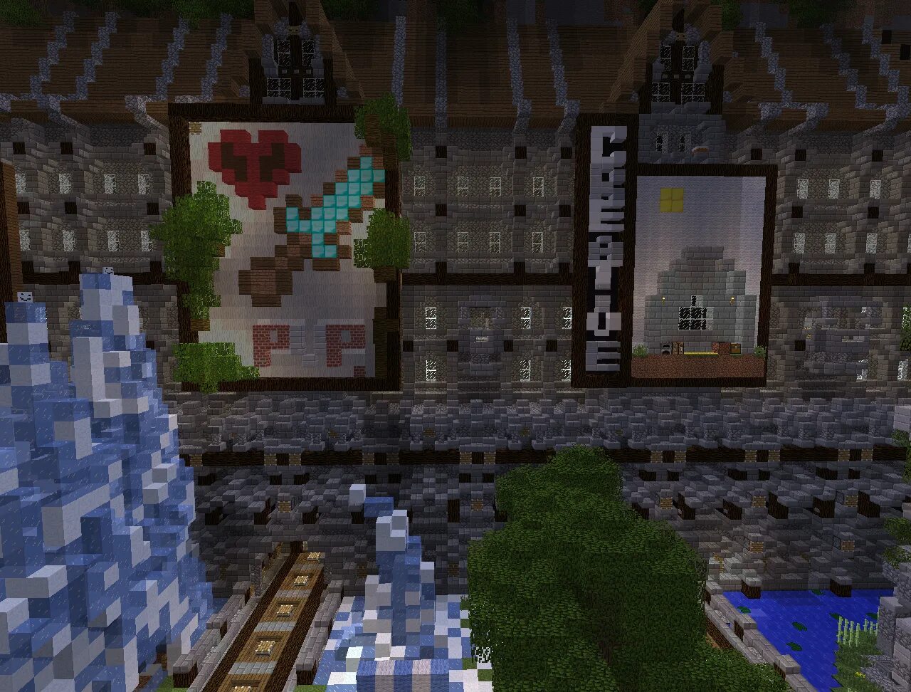 креатив в майне команда. 5 лобби в воздухе. майнкрафт с креативом. игры minecraft креатив. игра майнкрафт креатив.