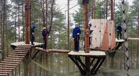 Веревочный парк карелия