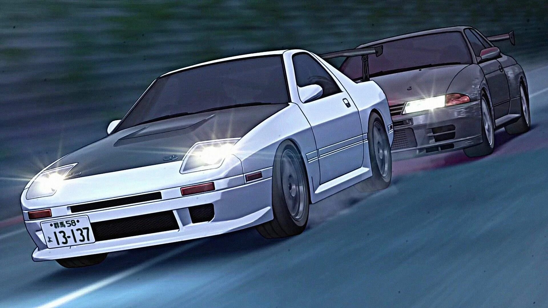 Initial d mazda. Mazda rx 7 fc инициал ди. mazda rx7 fc initial d. mazda rx7 fc3s initial d. nissan 180sx initial d.