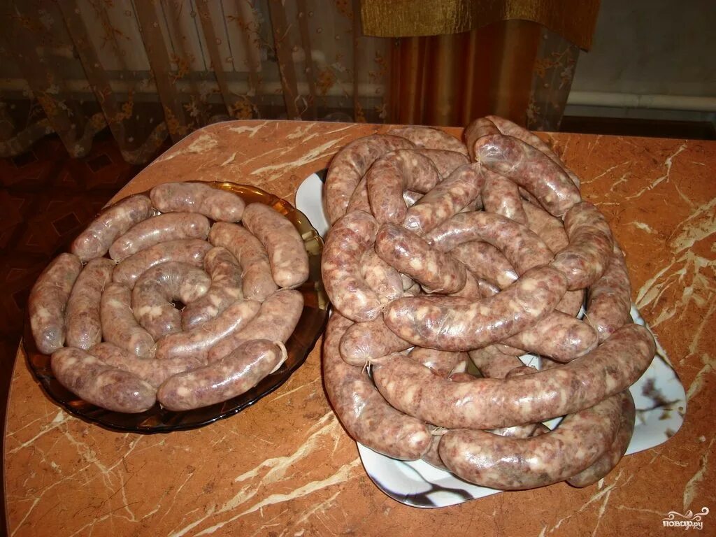 Домашняя колбаса из лосятины рецепт