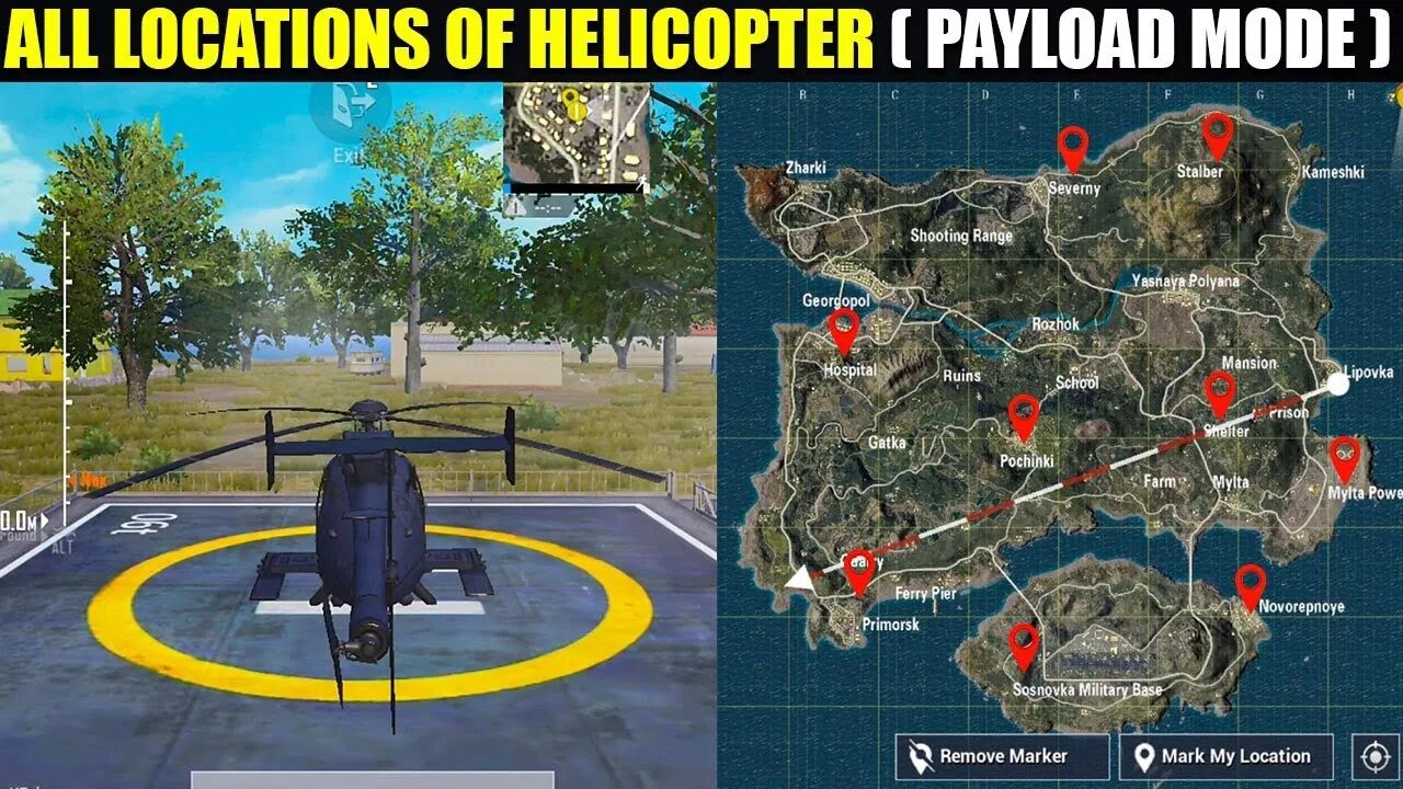 Читы на папг метро. Карта payload PUBG mobile. PUBG вертолет. Карта ПУБГ мобайл ЭРАНГЕЛЬ. ПАБГ мобайл вертолет.