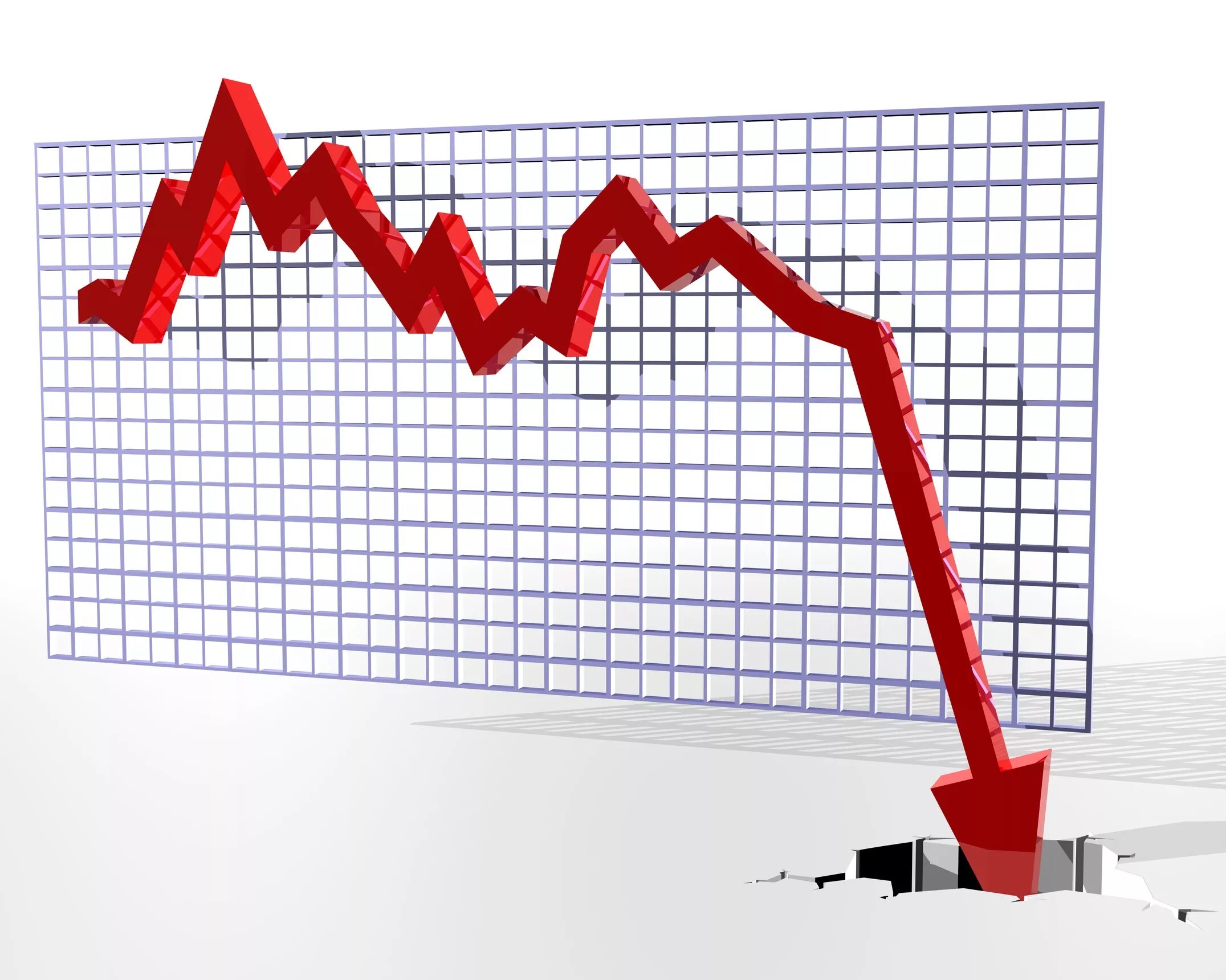 Кризис экономический спад. Экономический спад. Падение курса. Диаграмма снижения. График падения.