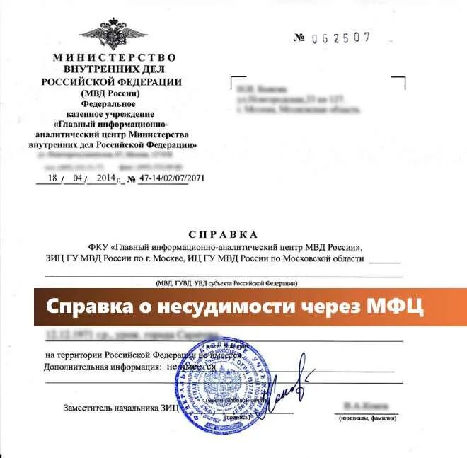 Справку о несудимости можно заказать. Справка об отсутствии судимости МФЦ. Справка о несудимости из МФЦ. Справка о судимости через МФЦ. Справка о несудимости с печатью МФЦ.