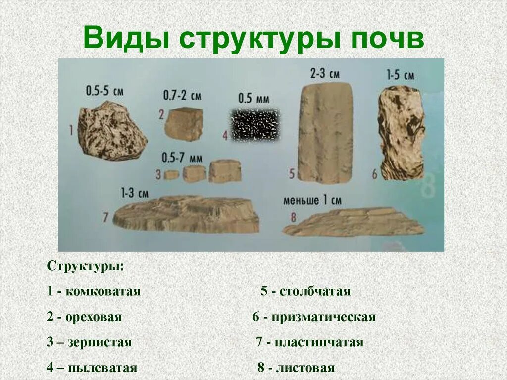 Как определяют структуры почвы 5. Комковато-зернистая структура почвы. плитчатая структура почвы. типы структуры почвы. листоватая структура почвы.