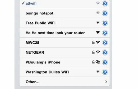 Wifi name