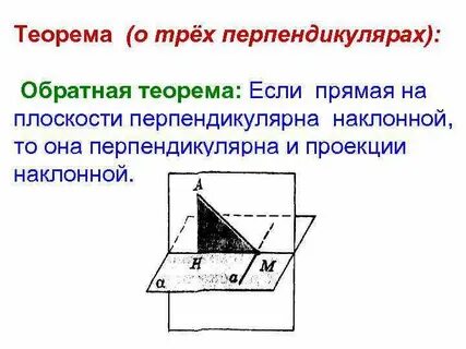 Обратная теорема о трех