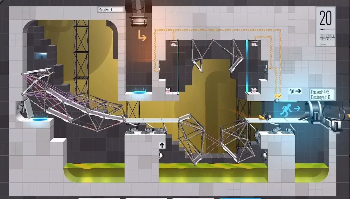 Bridge Constructor Portal 20 уровень. Bridge Constructor Portal Level 11. Bridge Constructor Portal 60 уровень. Bridge Constructor Portal 11 уровень.