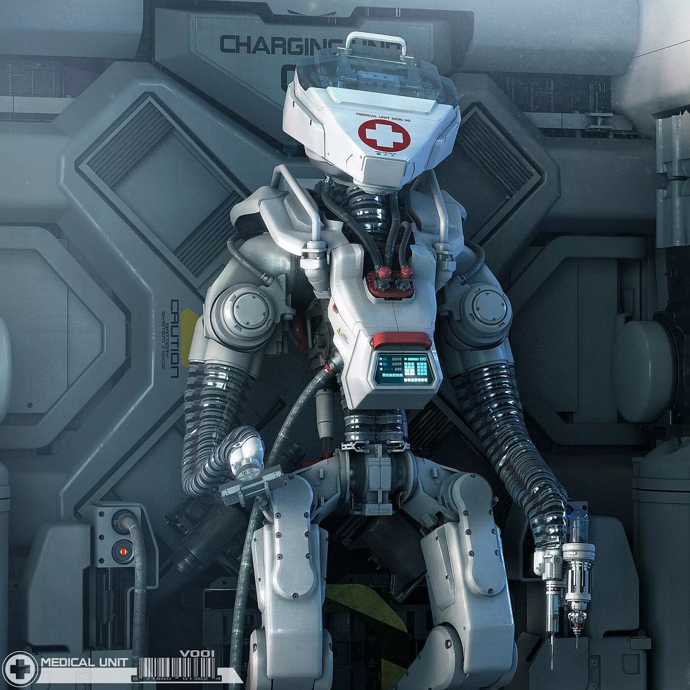 Sci fi robot. Робот дроид sci fi. sci-fi робот медик. робот медик арт. робот медик будущего.
