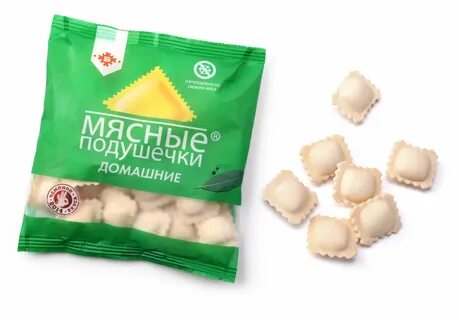 Пельмени мясные подушечки