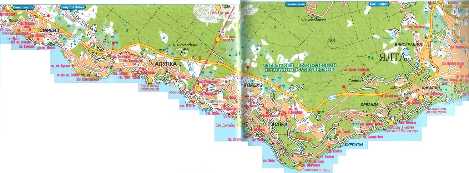 Поселки ялты симеиз. Симеиз Крым на карте Крыма. Карта пляжей Мисхора. Ялта Симеиз карта. Симеиз Ялта Крым на карте.