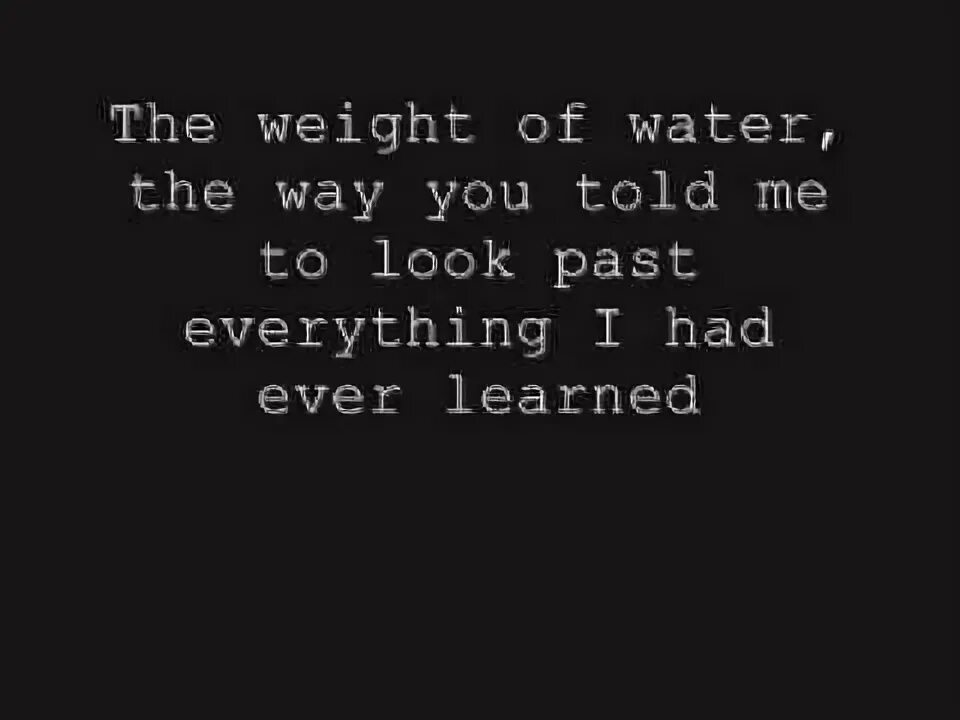 Past is everything