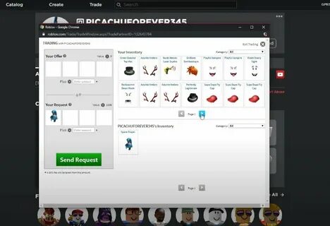 Как продать вещи за робуксы