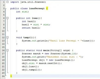 Public java