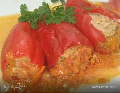 Начинка фаршированного перца с мясом и рисом