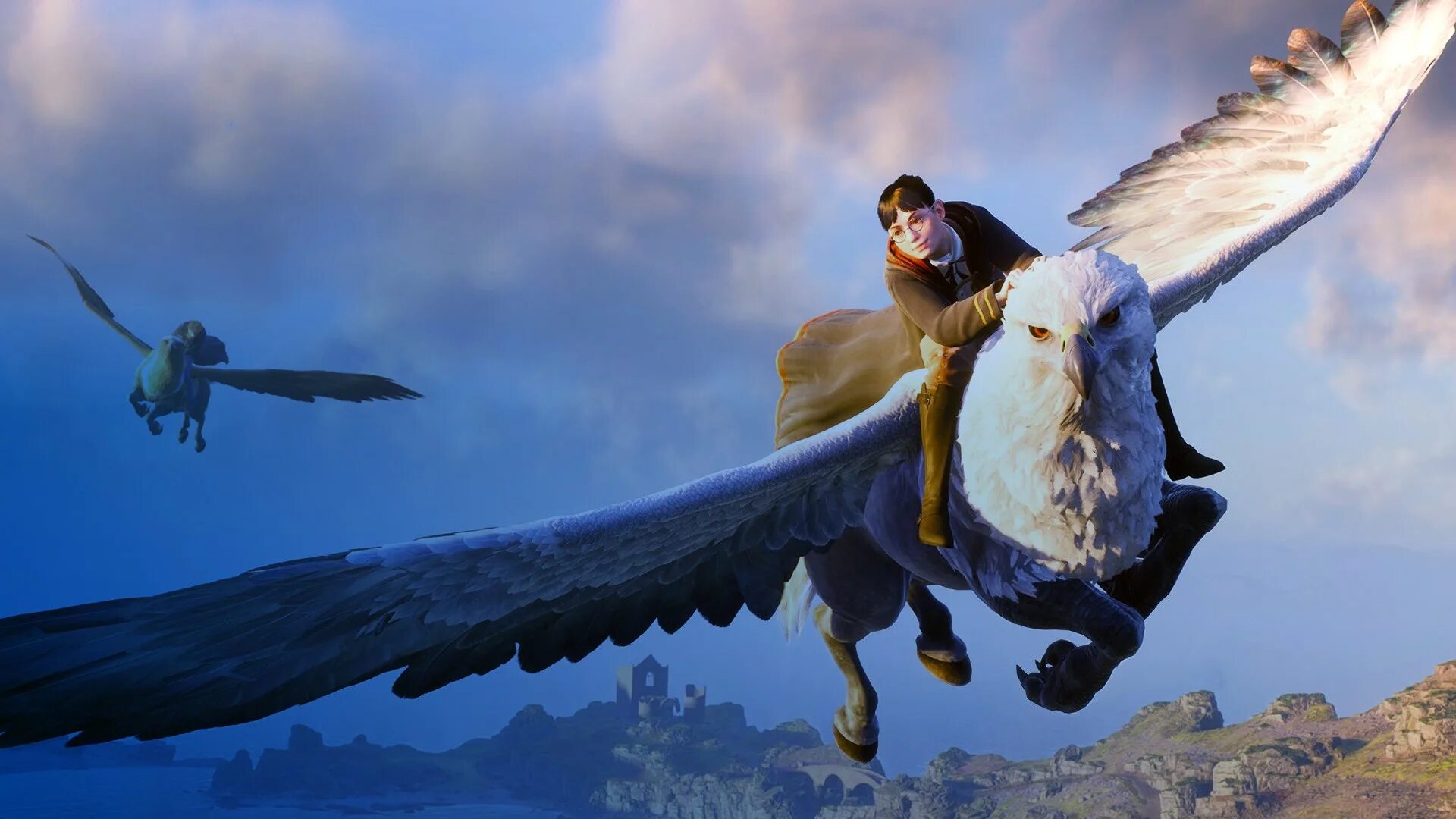 Хогвартс легаси летающие животные. Ранрок хогвартс легаси. Хогвартс легаси. Hogwarts legacy гиппогриф. Hogwarts legacy как летать на метле.