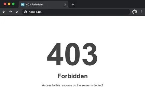 Ошибка загрузки 403