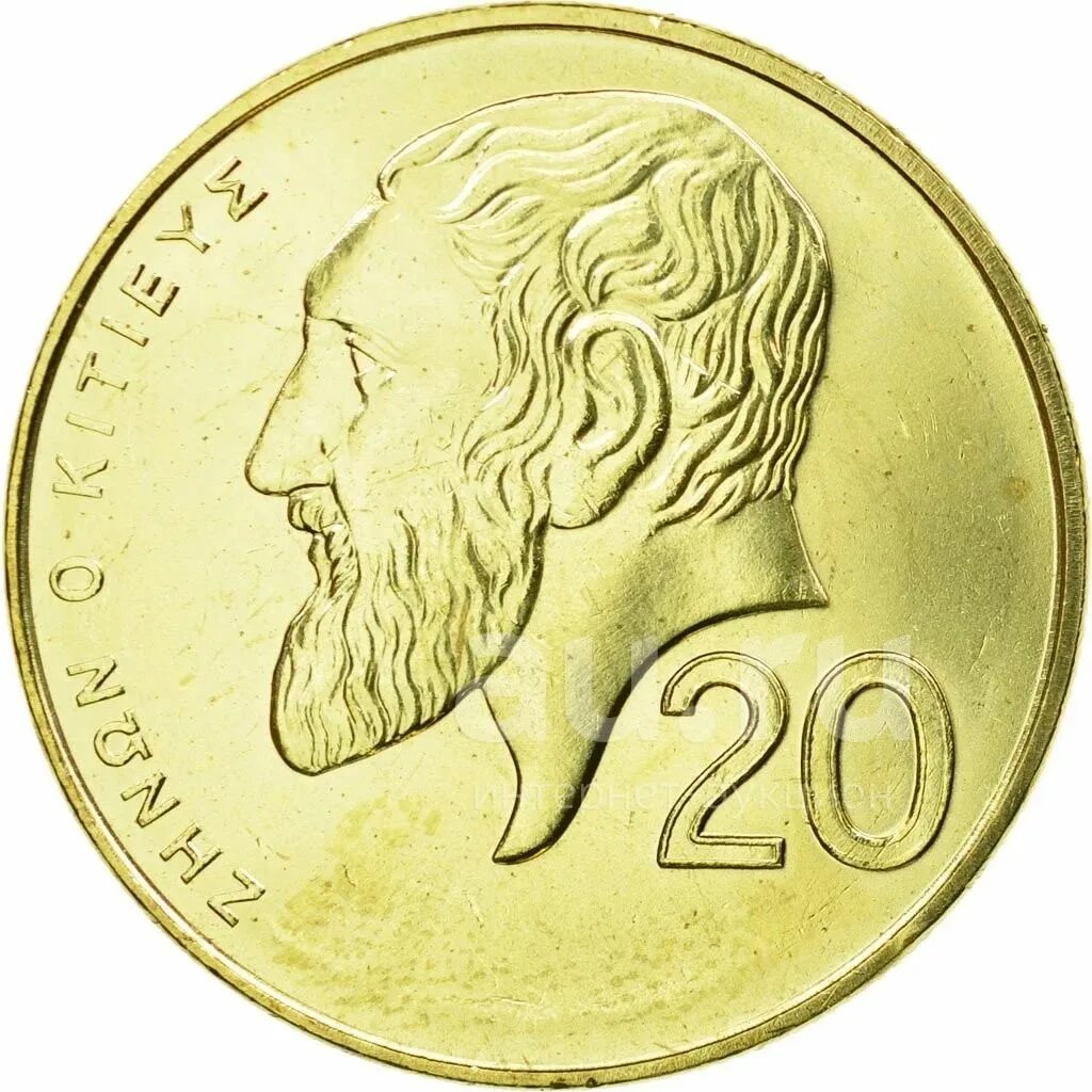 Кипр 2004. 20 центов кипра 1991. кипр 20 центов 2001 г. кипр 20 центов 1991-2004г.. монета cyprus.