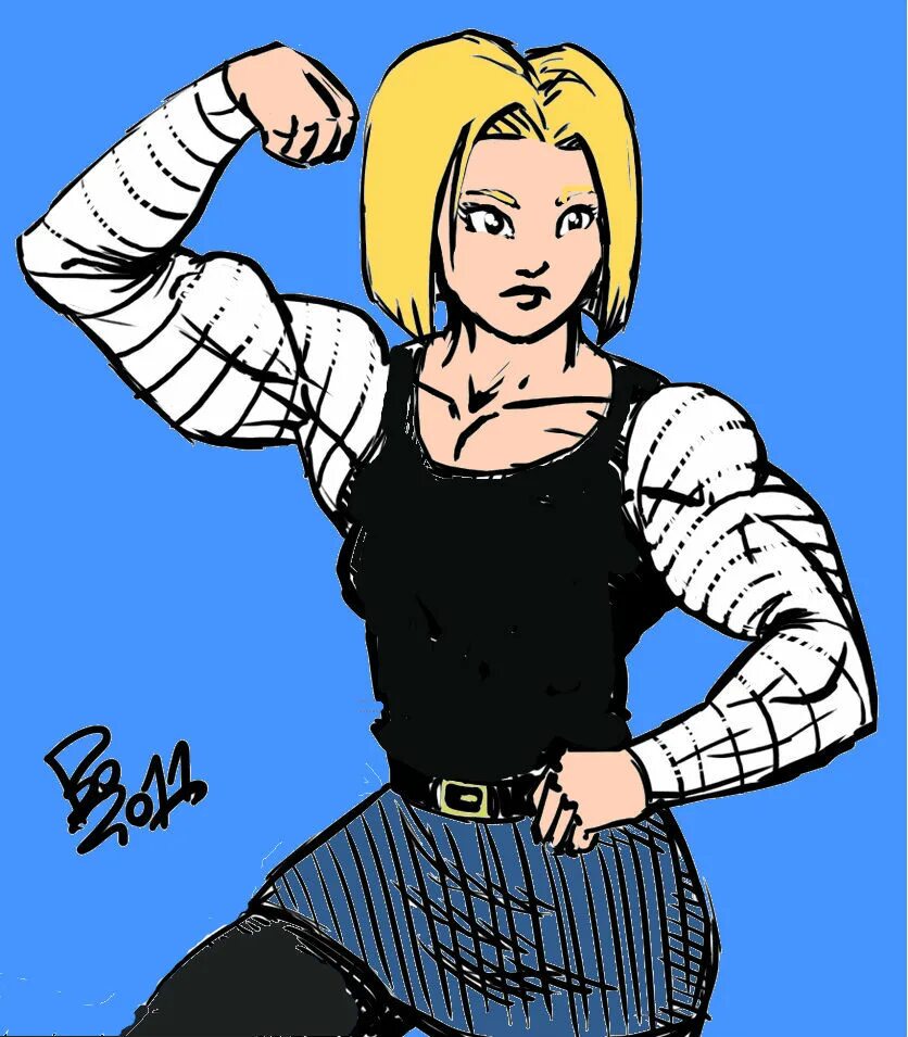 Android 18 content. Female muscle growth драгонболл андроид 18. muscle android 18. андроид 18 в полный рост. android 18 comics.
