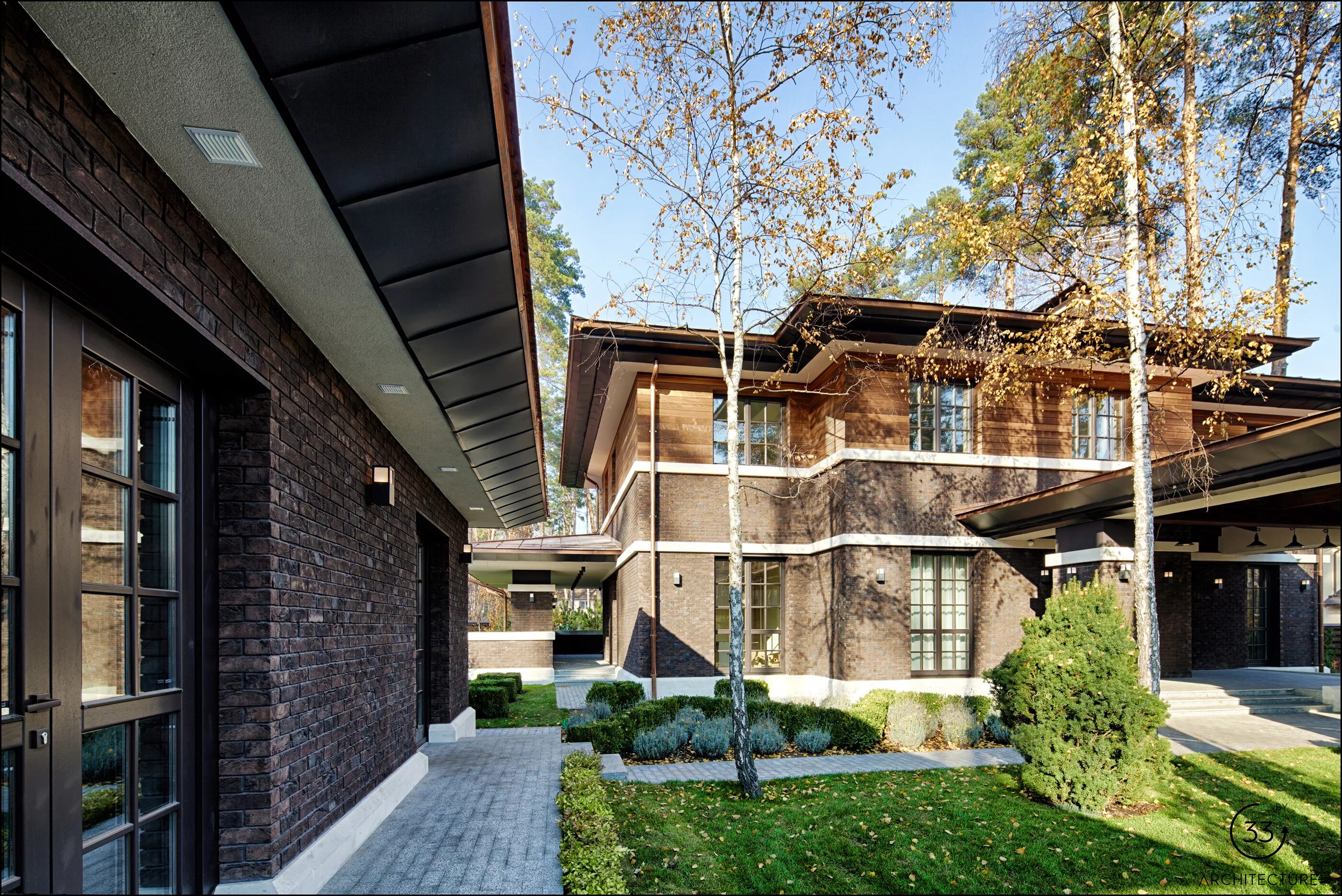 Архитектурное бюро modern house. Дом фахверк модерн. Архитектор коттеджей. Репино дом в стиле райт. Дом в стиле райта от yunakov architecture design.