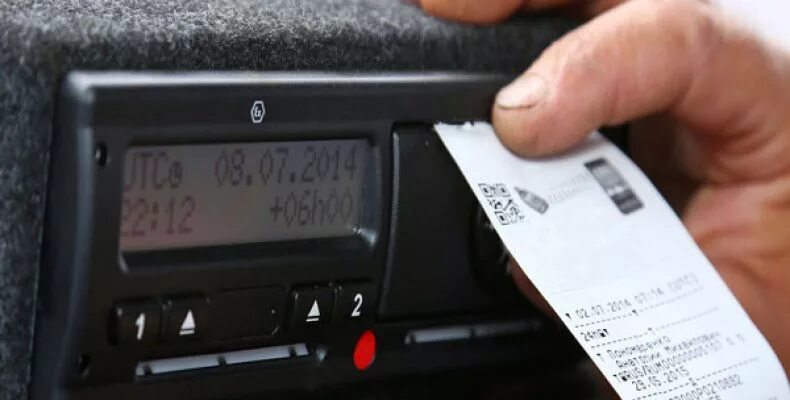 Как снять показания тахографа Тахограф исключения